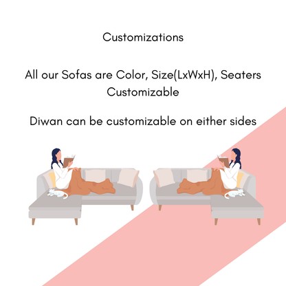 ATLANTA  U TYPE SOFA - Smart Home Furniture - Coimbatore 