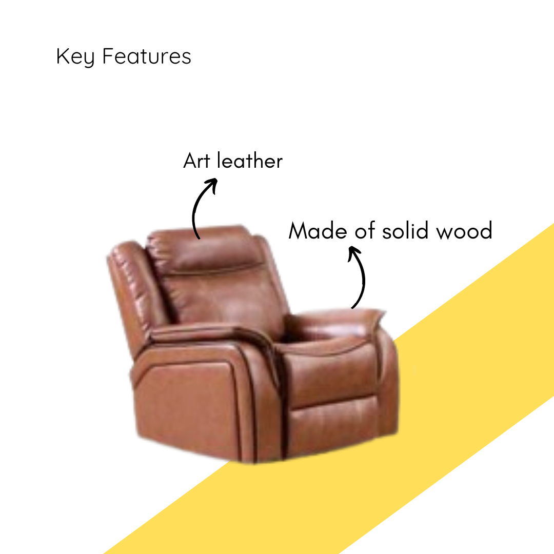 Recliner 7 (X9939M) - Smart Home Furniture - Coimbatore 