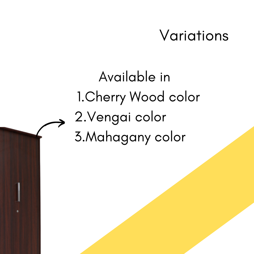 3 Door Wardrobe Plain - Smart Home Furniture - Coimbatore 