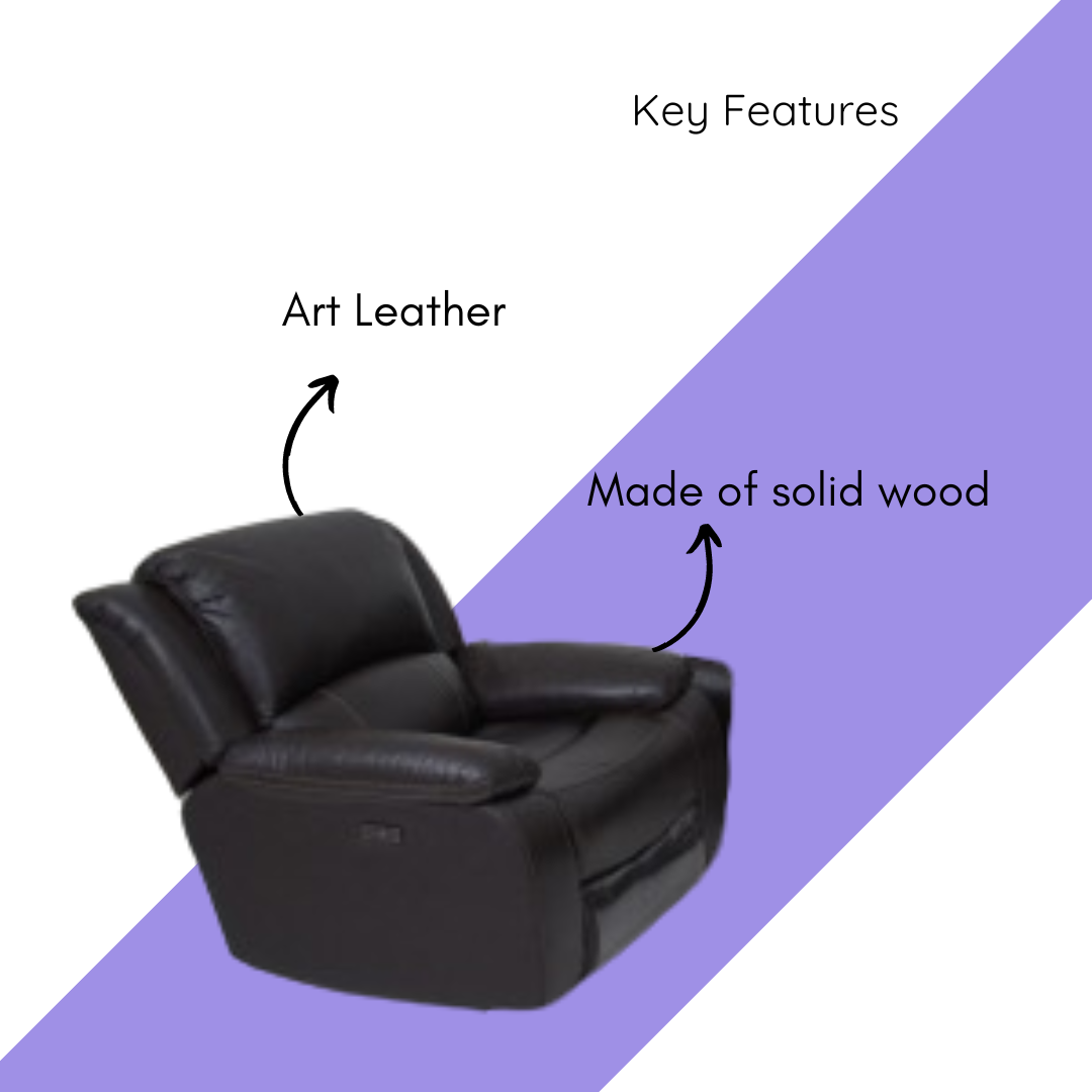 Recliner 6 (U70630) - Smart Home Furniture - Coimbatore 