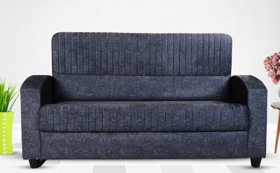 DC_Navy Blue Sofa Set