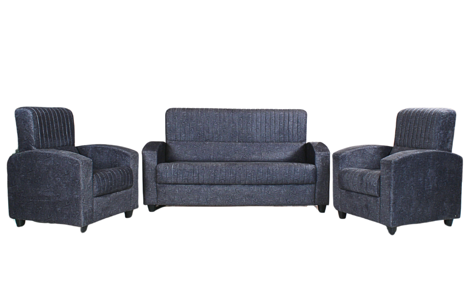 DC_Navy Blue Sofa Set