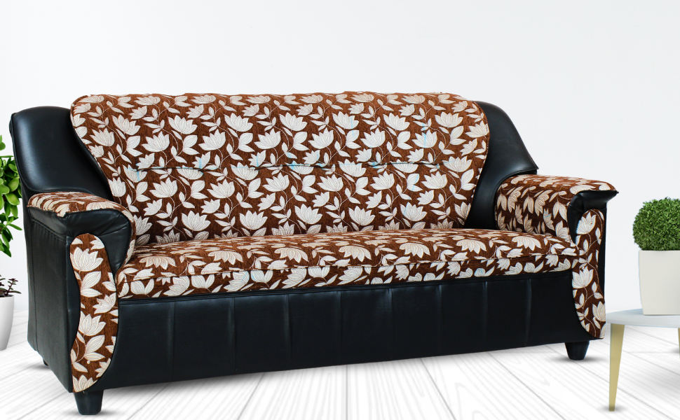 DC_Blue & Brown Sofa set