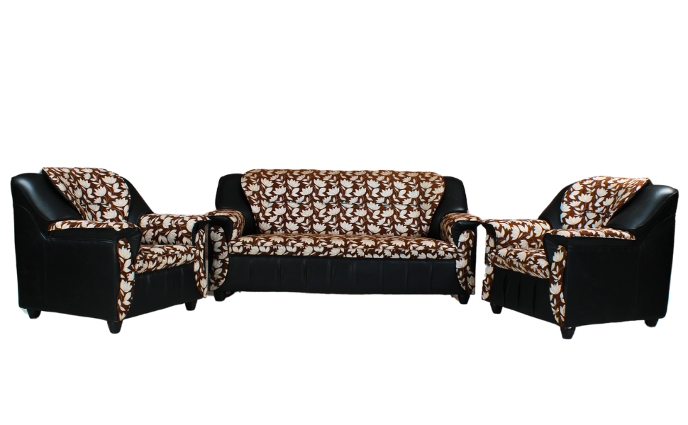 DC_Blue & Brown Sofa set