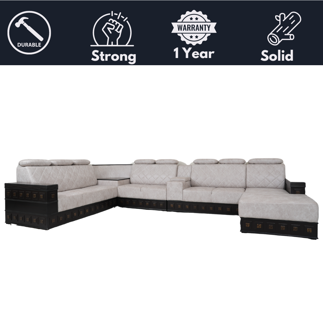 WOODY HEADREST BREEZA SOFA - Smart Home Furniture - Coimbatore 